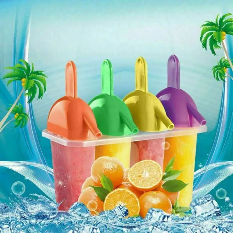 Creative Ice Cream Stick Mold, Ice Pop Lolly Maker Tray, Cream Popsicle Yogurt Mold Maker Mold, Reusable Ice Cream Molds, Homemade Freezer Ice Lolly Mold Creative Ice Cream Stick Mold, Ice Pop Lolly Maker Tray, Cream Popsicle Yogurt Mold Maker Mold, Reusable Ice Cream Molds, Homemade Freezer Ice Lolly Mold